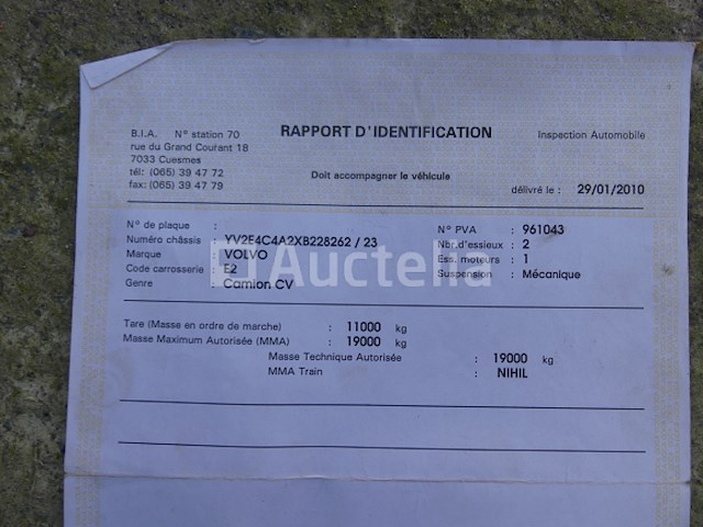 Volvo fl6 4x2 190r7.1 vacuümwagen (2000-85.217 km-vin:yv2e4c4a2xb228262) - afbeelding 30 van  48