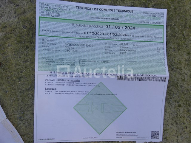 Volvo fl6 4x2 190r7.1 vacuümwagen (2000-85.217 km-vin:yv2e4c4a2xb228262) - afbeelding 33 van  48