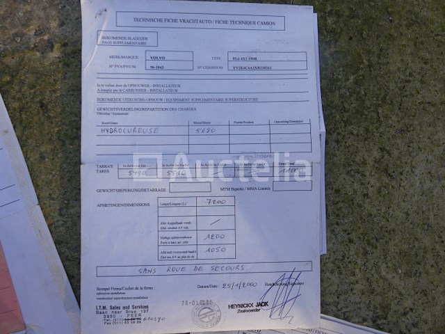 Volvo fl6 4x2 190r7.1 vacuümwagen (2000-85.217 km-vin:yv2e4c4a2xb228262) - afbeelding 39 van  48