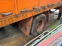 Volvo fl6 turbo platte laadwagen met kraan - afbeelding 39 van  39