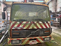 Volvo fl6 turbo platte laadwagen met kraan - afbeelding 11 van  11