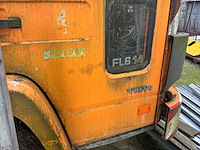Volvo fl6 turbo platte laadwagen met kraan - afbeelding 5 van  36
