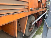 Volvo fl6 turbo platte laadwagen met kraan - afbeelding 27 van  36