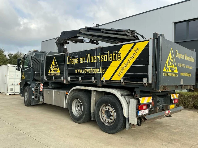 Volvo fm 6x4 vrachtwagen met fassi f235axp.23 autolaadkraan – 2007 – 405 kw - afbeelding 11 van  36