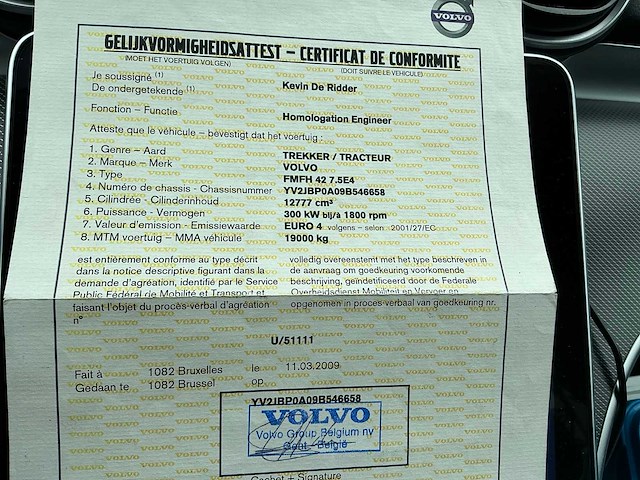 Volvo fmfh 42 7,5e4 vrachtwagen - afbeelding 21 van  28