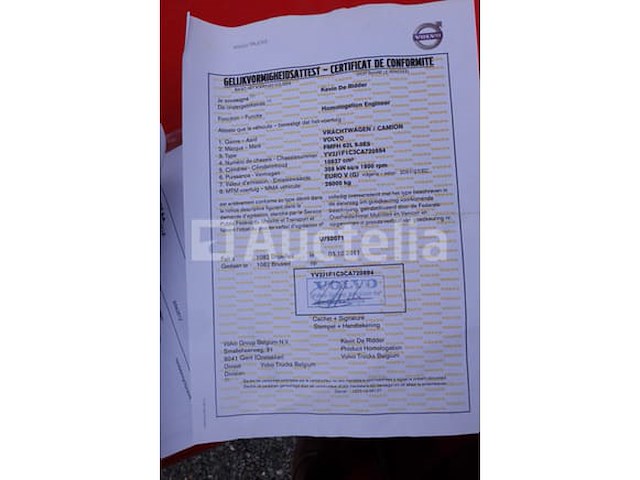 Volvo fmfh e5 5 sweeper truck (vin:yv2j1f1c3ca720894) - afbeelding 30 van  41