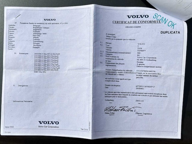 Volvo s80 ts79 auto 2006 - afbeelding 36 van  46