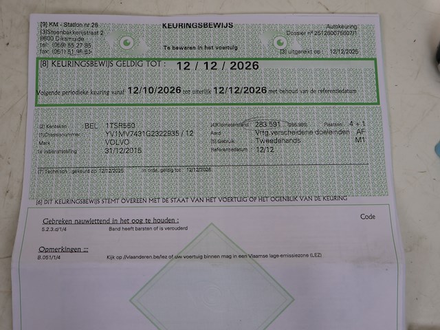 Volvo v40 - yv1mv7431g2322935 - 2015 - afbeelding 14 van  23