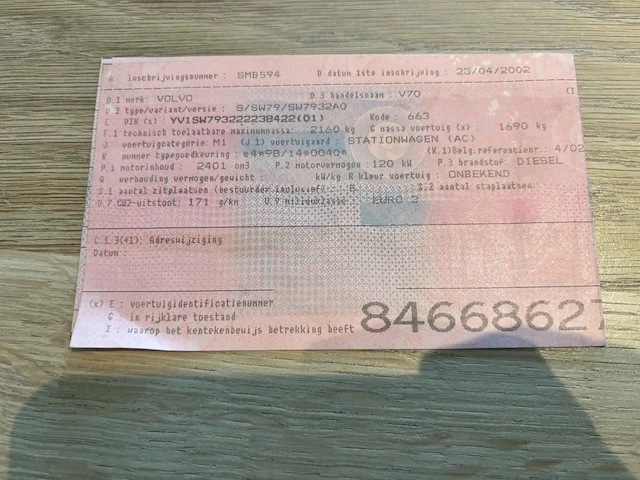 Volvo v70,2002 - afbeelding 27 van  36