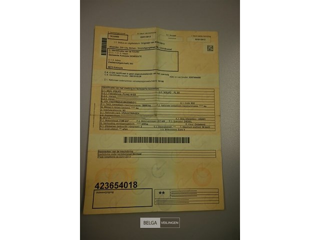 Volvo veegwagen - afbeelding 15 van  18