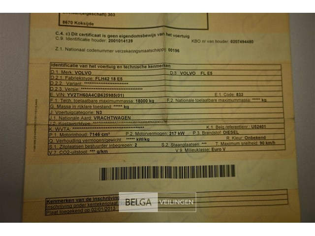 Volvo veegwagen - afbeelding 16 van  18