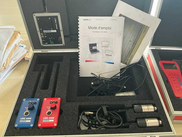 Vonroll hyrdo correlator log 3000 waterleiding lek detector - afbeelding 2 van  3