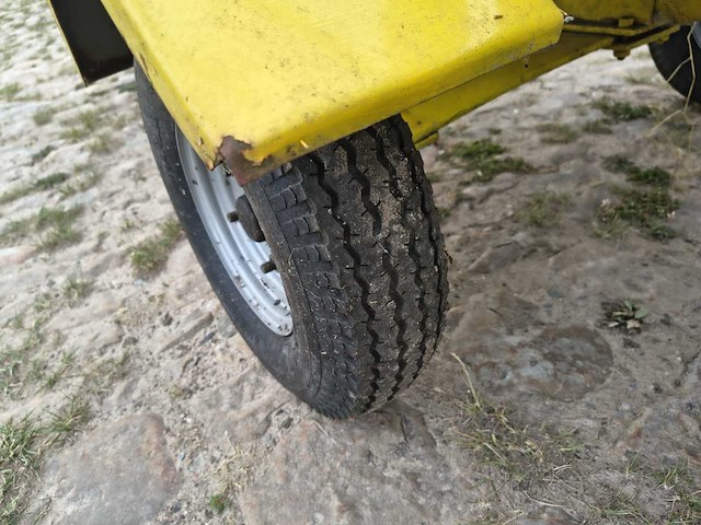 Voor 20 fietsen 750kg aanhangwagen - afbeelding 6 van  10