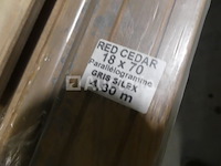 Voorgrijs cederhouten bekleding - afbeelding 6 van  9