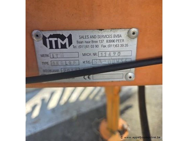 Voorhangborstel itm 2011, sr nr 11470 - afbeelding 3 van  3