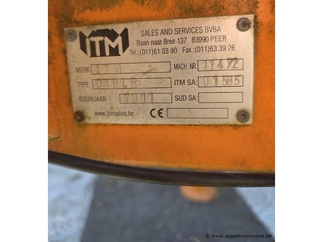 Voorhangborstel itm 2011, sr nr 11472 - afbeelding 3 van  3