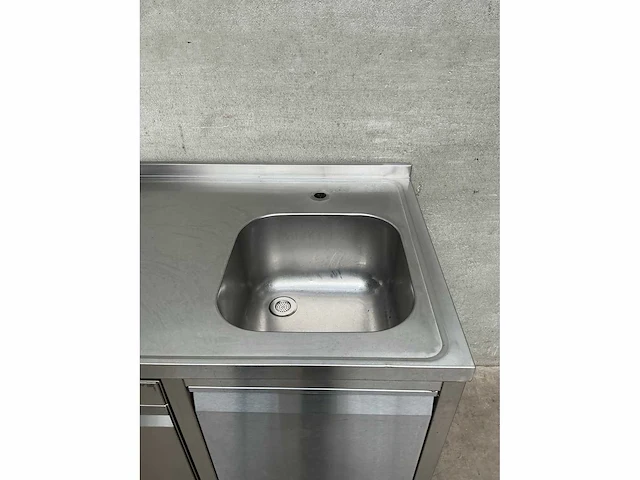 Voorlader vaatwasser met spoeltafel - afbeelding 4 van  6