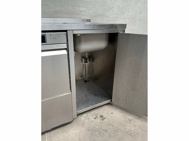 Voorlader vaatwasser met spoeltafel - afbeelding 5 van  6