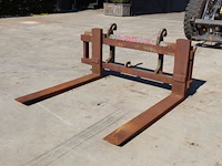 Vorkenbord 220cm voor wiellader / origineel van volvo met ophanging voor l60 tot l120 - afbeelding 1 van  1