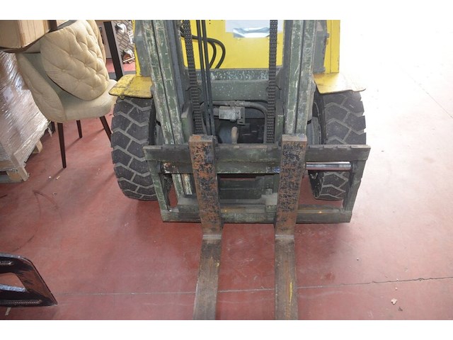 Vorkheftruck hyster 3.00 , model h3.00xm, bouwjaar 1999, serienumer h177b11482w , 30kw - afbeelding 3 van  14