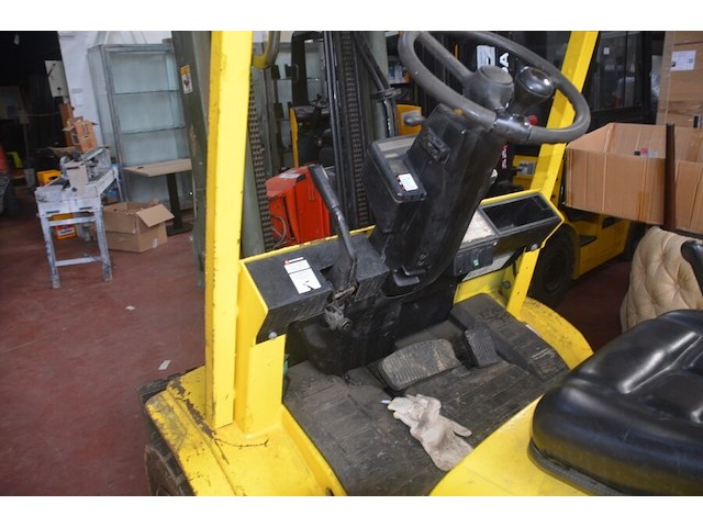 Vorkheftruck hyster 3.00 , model h3.00xm, bouwjaar 1999, serienumer h177b11482w , 30kw - afbeelding 9 van  14