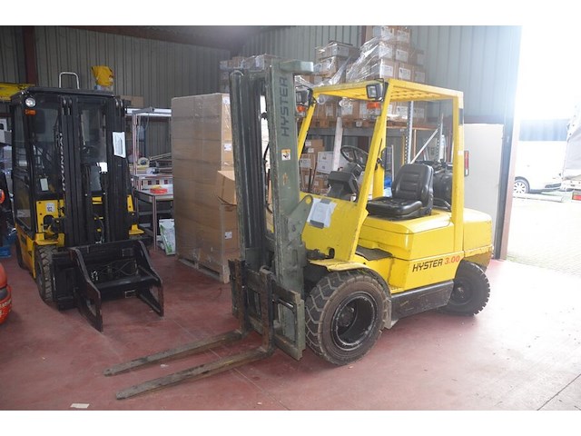 Vorkheftruck hyster 3.00 , model h3.00xm, bouwjaar 1999, serienumer h177b11482w , 30kw - afbeelding 12 van  14