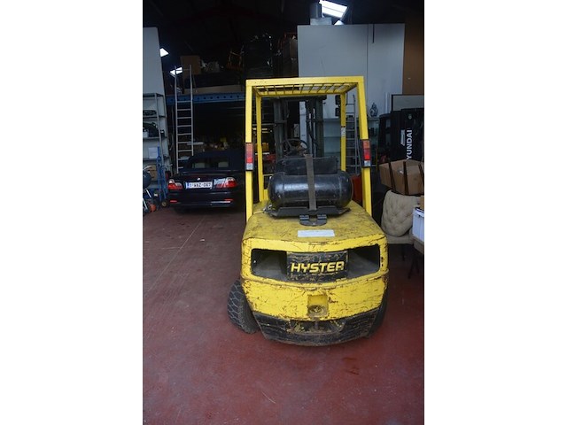 Vorkheftruck hyster 3.00 , model h3.00xm, bouwjaar 1999, serienumer h177b11482w , 30kw - afbeelding 14 van  14
