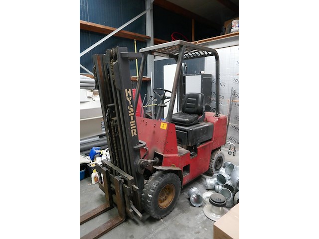 Vorkheftruck hyster - afbeelding 1 van  10