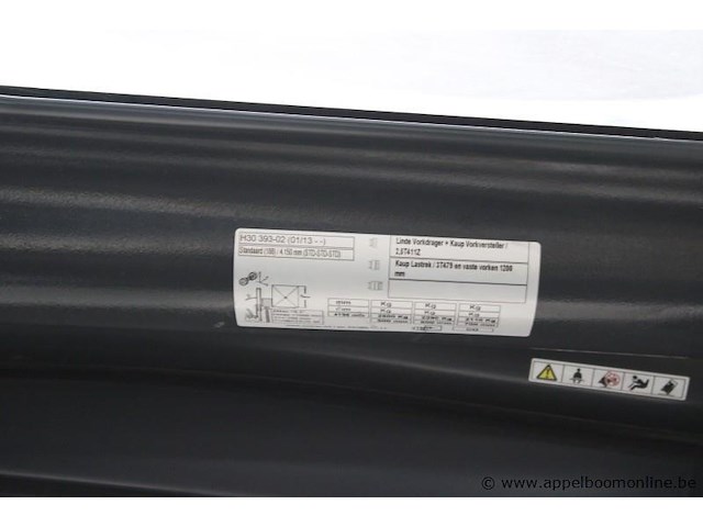 Vorkheftruck linde h30 393-02 evo, gas - afbeelding 5 van  6