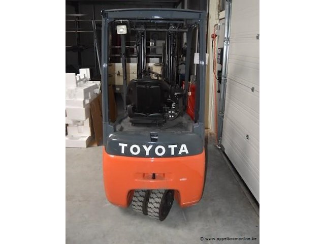 Vorkheftruck, toyota, 8fbe18, 48v, 1800kg, bj 2015, 11274.8h, met lader, werking niet gekend - afbeelding 3 van  10
