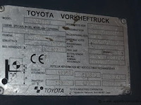 Vorkheftruck, toyota, 8fbe18, 48v, 1800kg, bj 2015, 11274.8h, met lader, werking niet gekend - afbeelding 8 van  10
