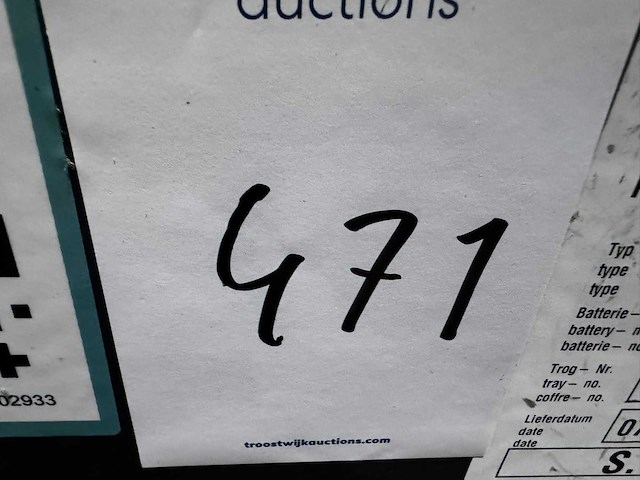 Vorkheftruck/e-truck accu 24v 625ah - afbeelding 3 van  3