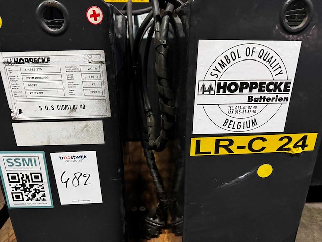 Vorkheftruck/e-truck batterij 24v 375ah (2x) - afbeelding 1 van  3