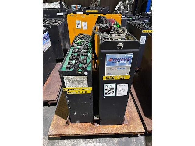 Vorkheftruck/e-truck batterij 24v 375ah/465ah (2x) - afbeelding 1 van  5