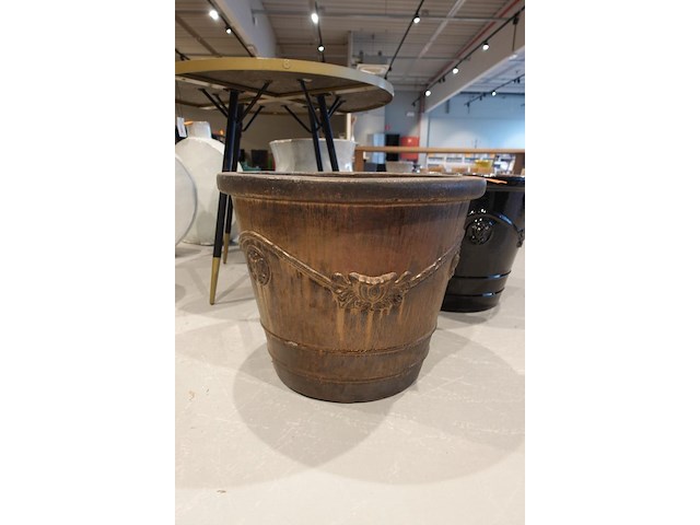 Vorstvrije terracotta bloempot - afbeelding 1 van  4