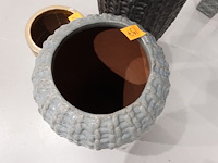 Vorstvrije terracotta bloempot - afbeelding 3 van  4