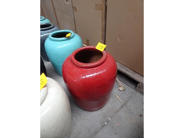 Vorstvrije terracotta vaas - afbeelding 3 van  3