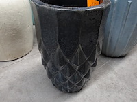 Vorstvrije terracotta vaas - afbeelding 3 van  4