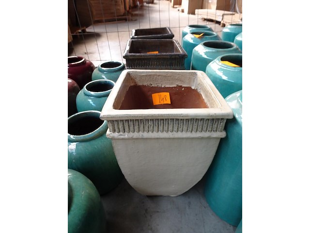 Vorstvrije terracotta vaas - afbeelding 2 van  3