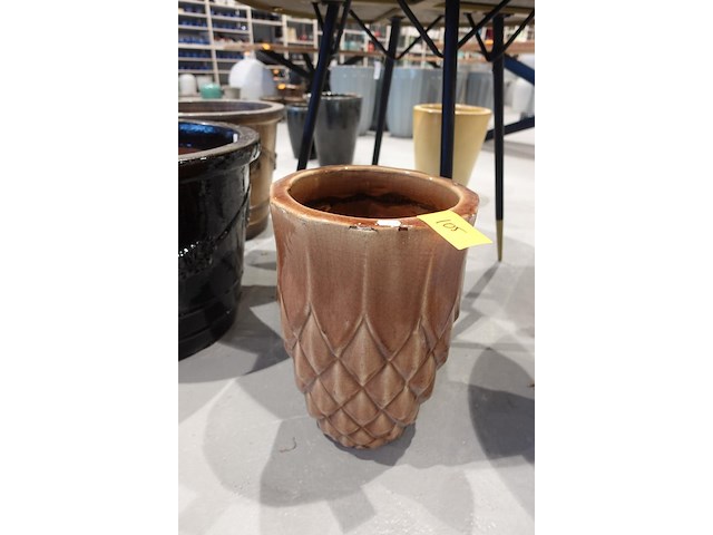 Vorstvrije terracotta vaas - afbeelding 2 van  4