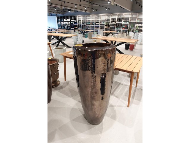 Vorstvrije terracotta vaas - afbeelding 2 van  5