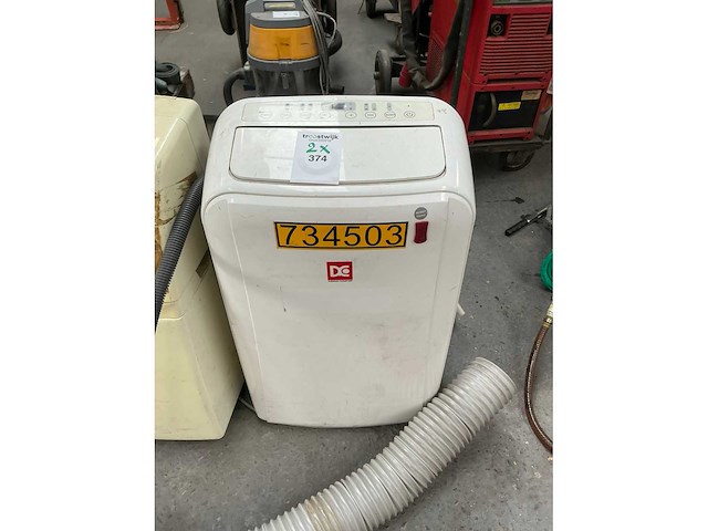 Vortice / dc mobiele airco (2x) - afbeelding 2 van  8