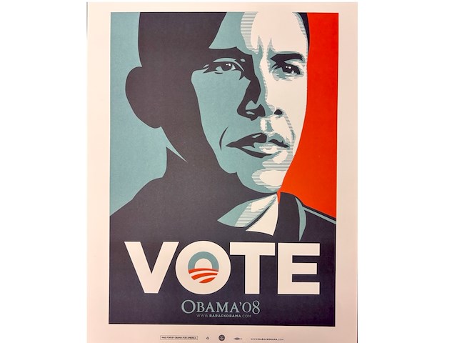 Vote obama '08 - afbeelding 1 van  2