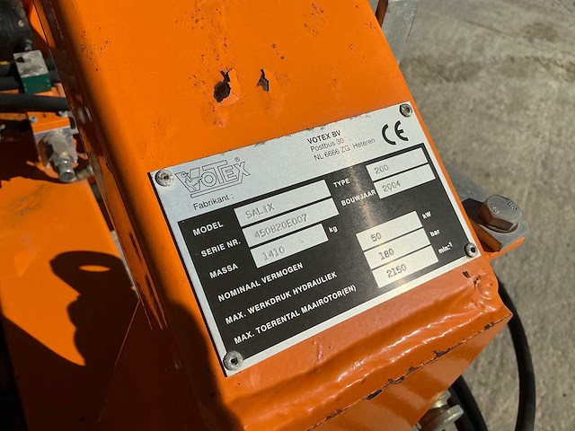 Votex salix 200 klepelmaaier - afbeelding 7 van  10