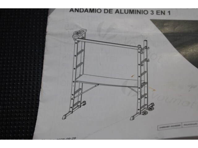 Vounot aluminium steiger - afbeelding 4 van  8