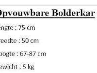 Vouwbare bolderkar - afbeelding 2 van  2