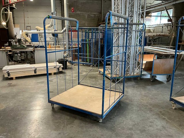 Vouwbare transportkar (11x) - afbeelding 1 van  3