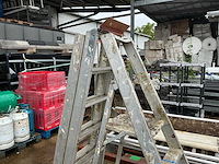 Vouwladder (2x) - afbeelding 2 van  2