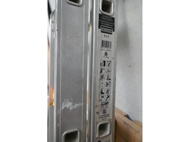 Vouwladder excelsior - afbeelding 5 van  5