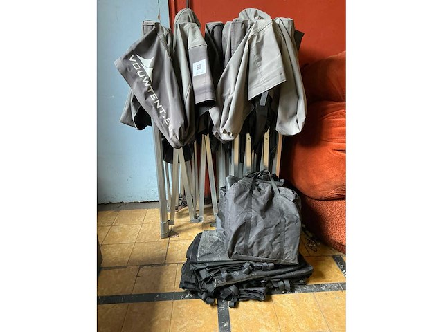 Vouwtent (2x) - afbeelding 2 van  7